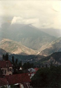 Artvin seemed to consist of one single, steep winding street.