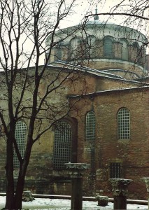 Aya Irini, apparently the first church in Constantinople.