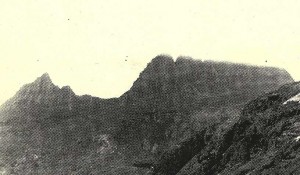 Clouds on Cradle Mountain - details on why I don't have any good photos later in this article.