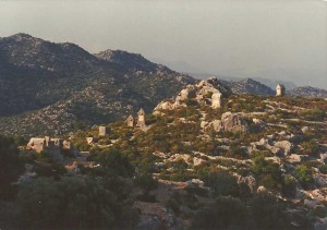 Lycian necropolis