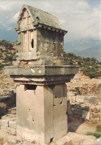 Xanthos: Lycian pillar tomb