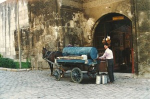 Drinking water delivery to Şifaiye Medresesi