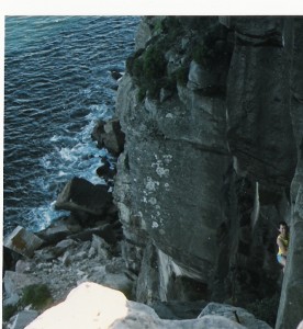 North Head cliffs