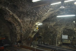 Solid vaulting in Ayakapı Chapel