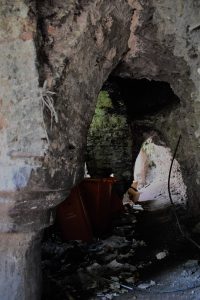 Interior of cistern at 41.010498, 28.962185