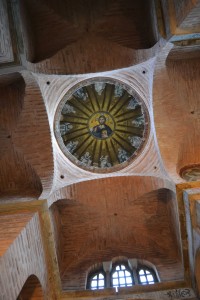 Christ Pantocrator in the dome of the Pammakaristos