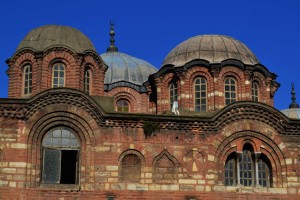Domes of the parekklesion of the Church of the Pammakaristos