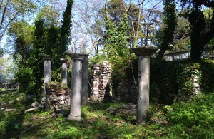 The Archaeological Museum isn't committing itself but seems to indicate that this is likely to be a church from the Orphanage of St Paul.