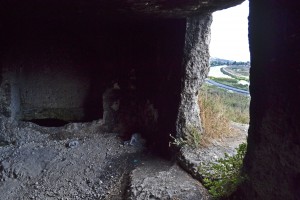 View south from necropolis along Sazlıdere towards Küçükçekmece