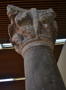 A capital in the Archaeological Museum, probably from St Mary Chalcoprateia.