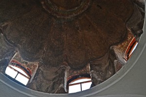 Central dome of outer narthex
