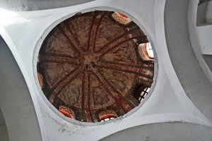 south dome of outer narthex