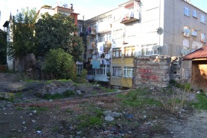 Plot of land with substantial above-ground remains of buildings from the Monastery of the Pantocrator and many more underground.