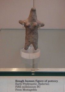 fig 1: Mostagedda, Upper Egypt. 5th millenium BCE 