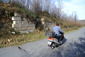 Wall section near Karacaköy