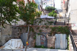 Plenty of old Constantinople in this view northward from Haliç Caddesi