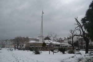 The mosque on Kınalıada.