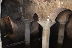 Eastern end of cistern