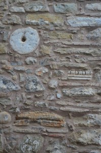 Roman bits in the old Agios Vasileos Church