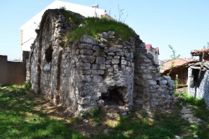 View from south-east showing surviving apse