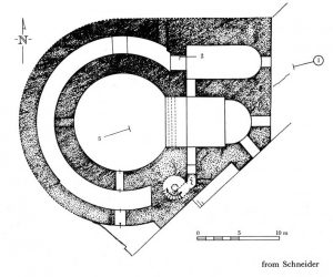 This plan of the martyrium comes from Thomas Matthews' site: http://www.nyu.edu/gsas/dept/fineart/html/Byzantine/ 