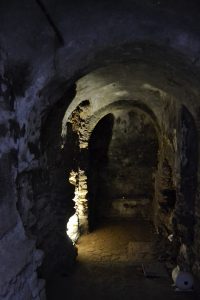 View of the vault from the entry steps