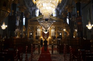 meryem-1 The Patriarchate before a service in October 2014