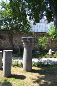 great-palace21 Columns and capitals outside the Mosaic Museum.