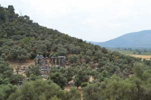 mugla131 Temple of Zeus from the city wall.