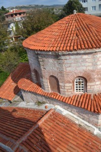 aya-sofya-roof-details Roof details from minaret balcony