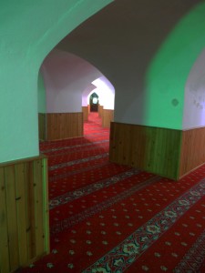 Thick pillars of Yeraltı Camii.