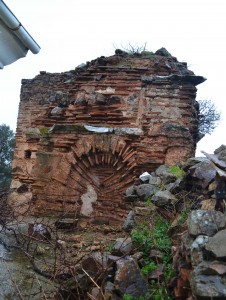christos-arch Arch on the highest part of the ninth century wall