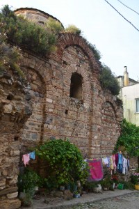 South side of Kemerli Kilise with washing