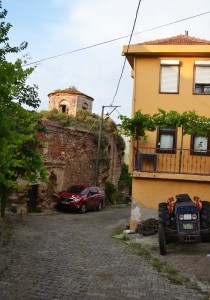 Approaching Panagia Basilissa from the south-west