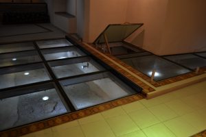 The mosaic floor